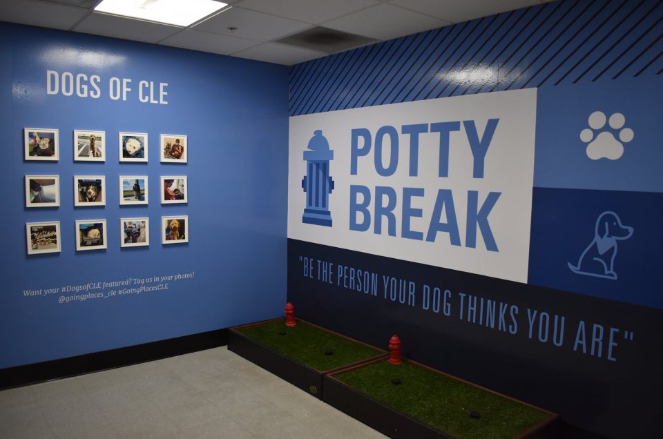 Cleveland Hopkins International Airport (CLE) Pet Relief Areas