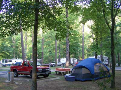 Gulpha Gorge Campground – Hot Springs National Park, AR