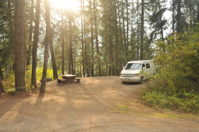 Christina Lake: Gladstone Provincial Park Campground