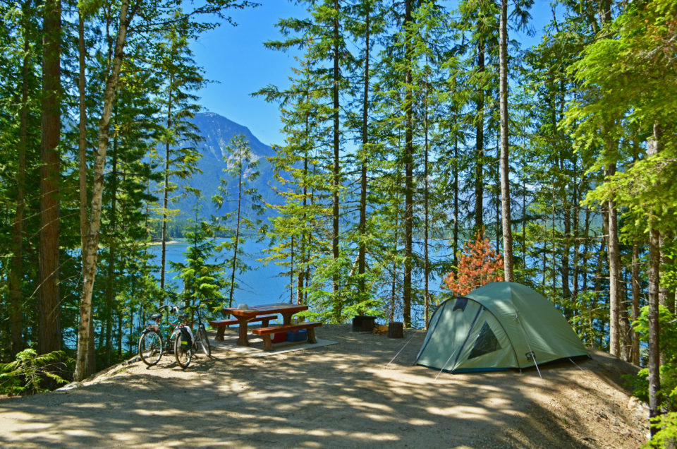 Nakusp: McDonald Creek Provincial Park Campground