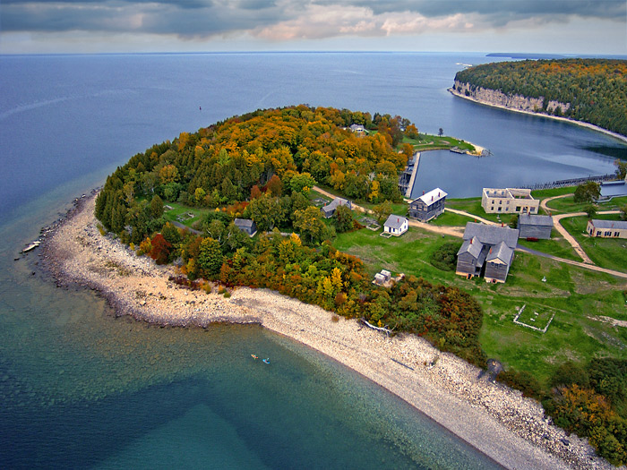 Fayette Historic State Park Beach – Garden, MI